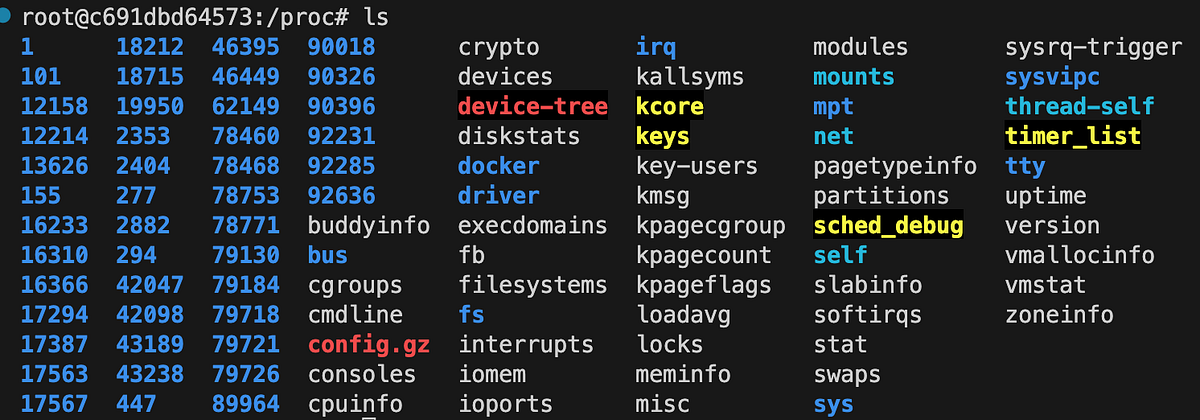 /proc pseudo-filesystem on Linux. The aim of this article is to list my ...
