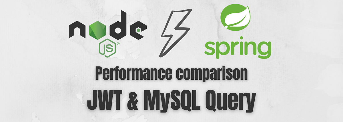 Node.js vs SpringBoot: Performance comparison for JWT verify and MySQL ...