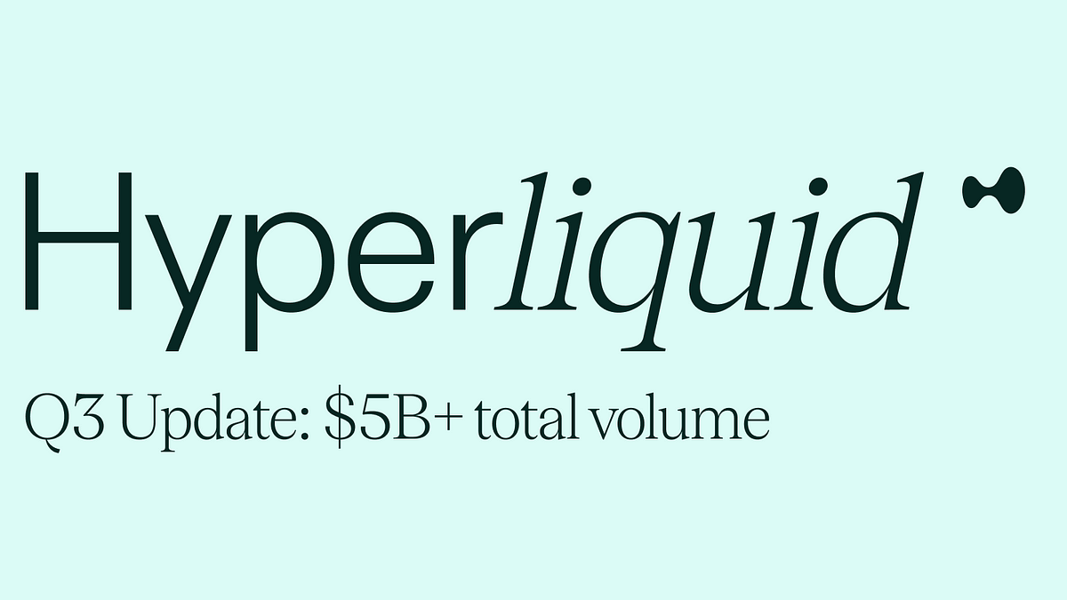 Hyperliquid Q3 Update. In Q3, Hyperliquid Reached Days With… | By ...