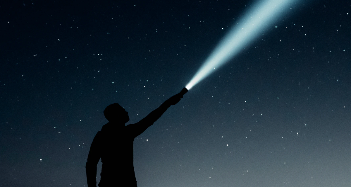 Your Attention is Like the Beam of a Flashlight. | by Peter J Hill ...