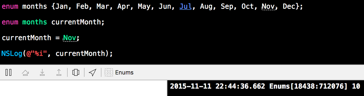 Enums in Objective-C. Objective-C is a very flexible… | by Joe Kiley ...