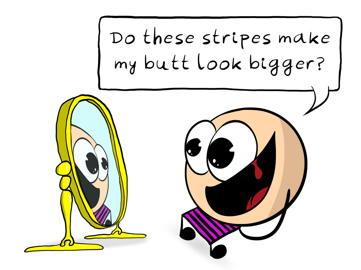 Do Horizontal Stripes Really Make You Look Fat? Or Is that Just a Myth