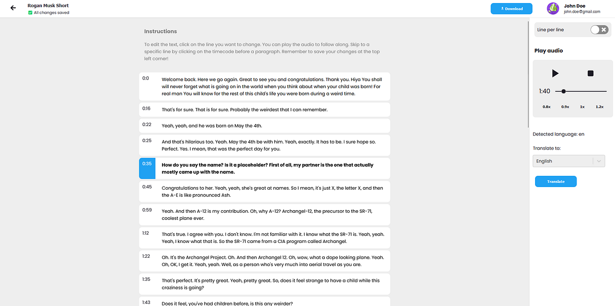 How to transcribe an interview automatically using AI? by Ulysse Maes