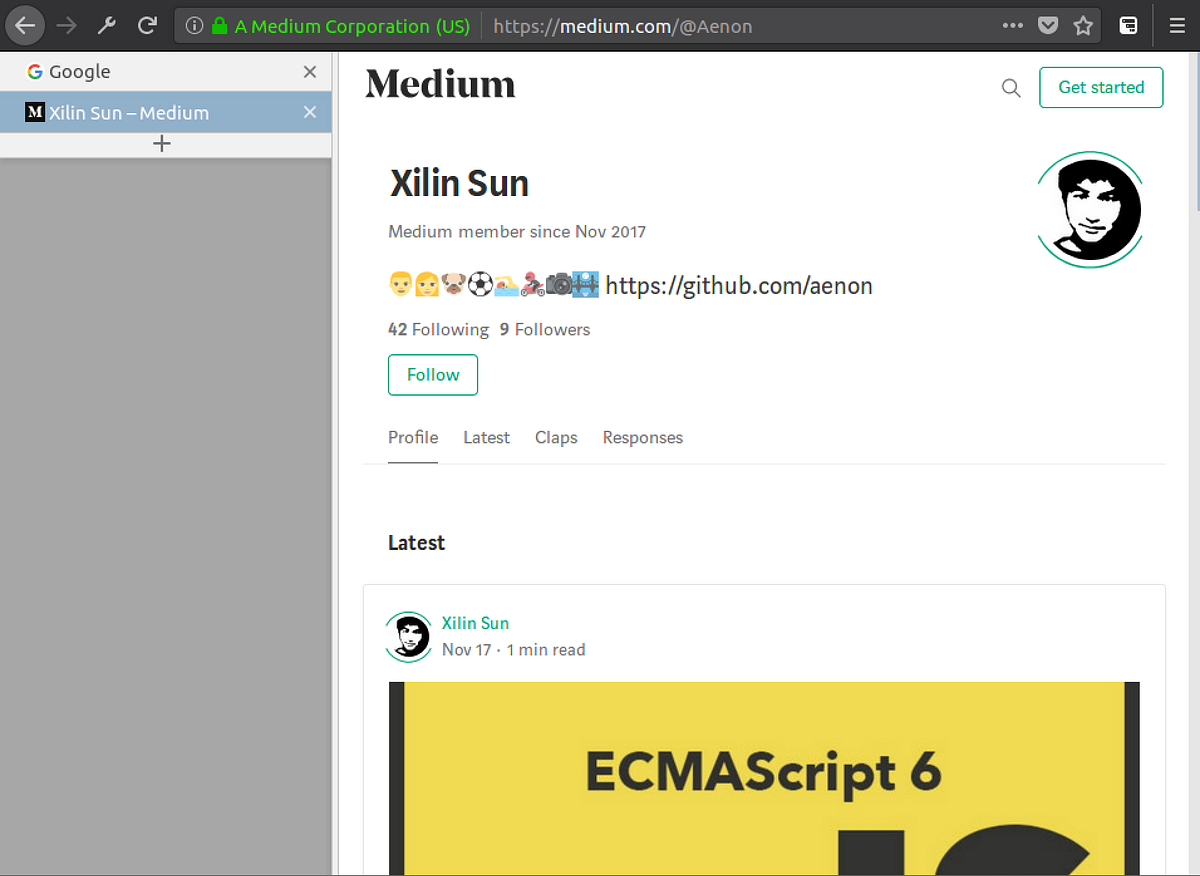 Firefox Hide Native Tabs and Titlebar by Xilin Sun Medium