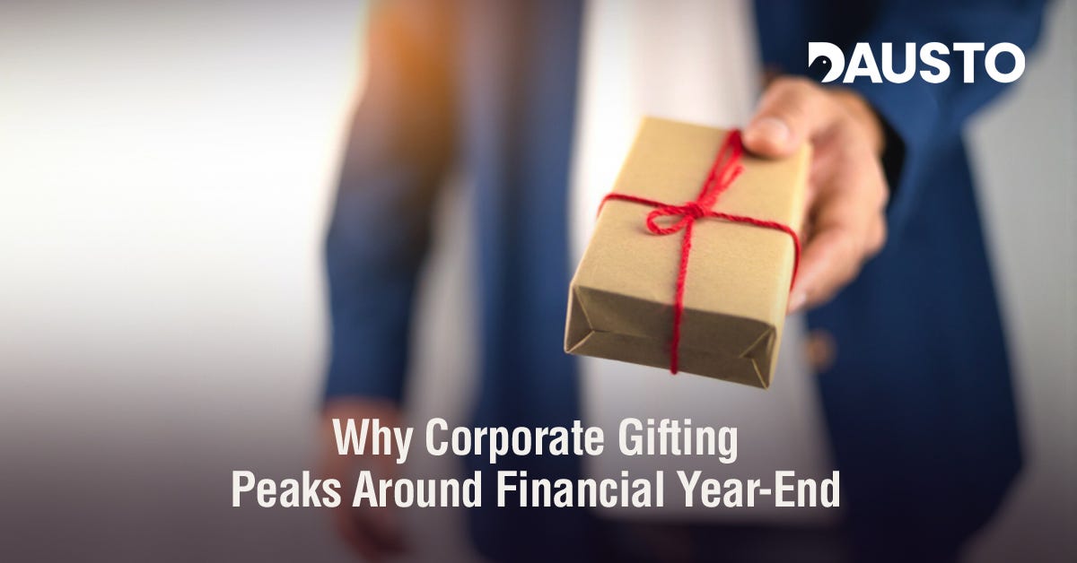 Why Corporate Gifting Peaks Around Financial Year-End