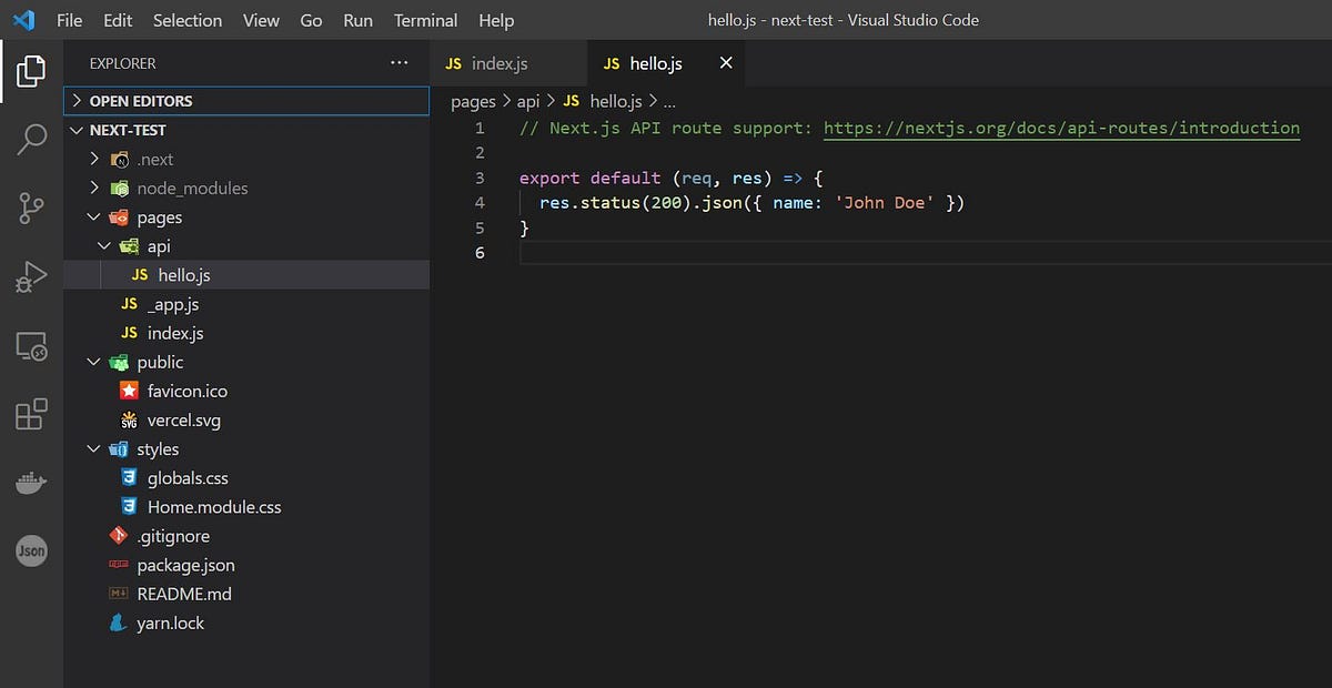 สร้าง Backend API ด้วย NEXT.JS - Surachat - Medium