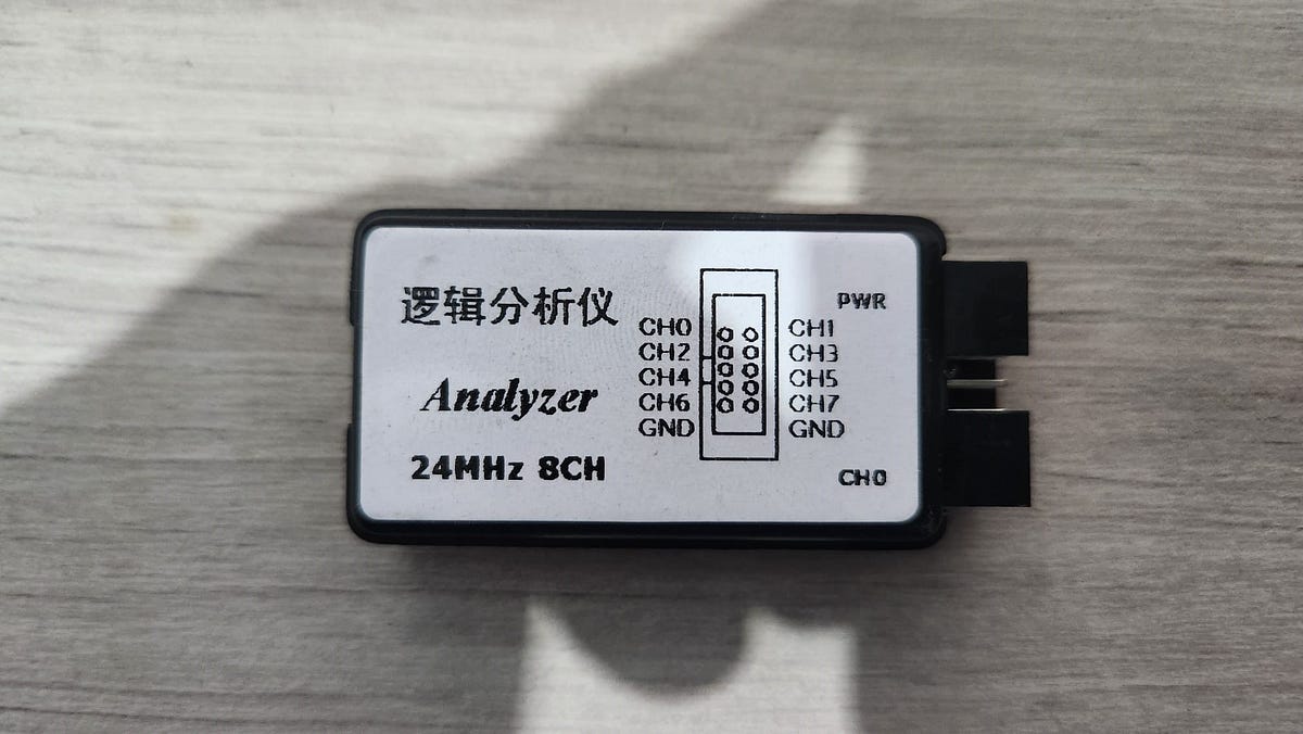 Setting up Logic Analyzer 24MHz 8 Channels by Ahmad Syarif Medium