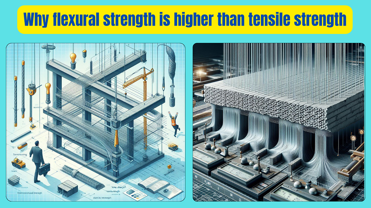 Why flexural strength is higher than tensile strength by Abdul quadir Medium