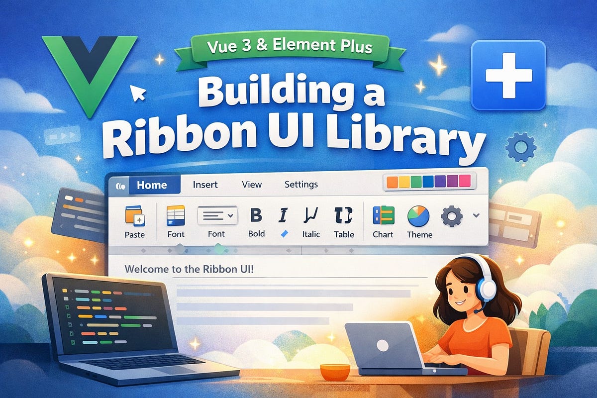 Designing a Ribbon UI Layer on Top of Existing UI Primitives | by ...