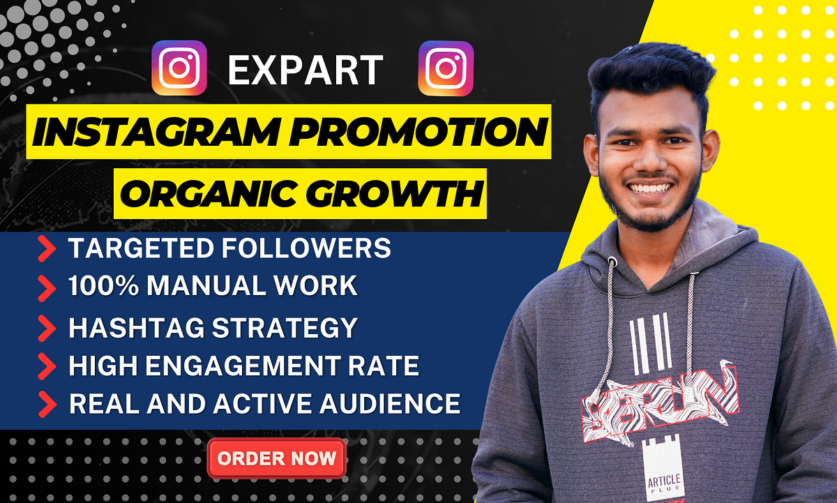 Instagram promotion. >>>ORDER NOW
