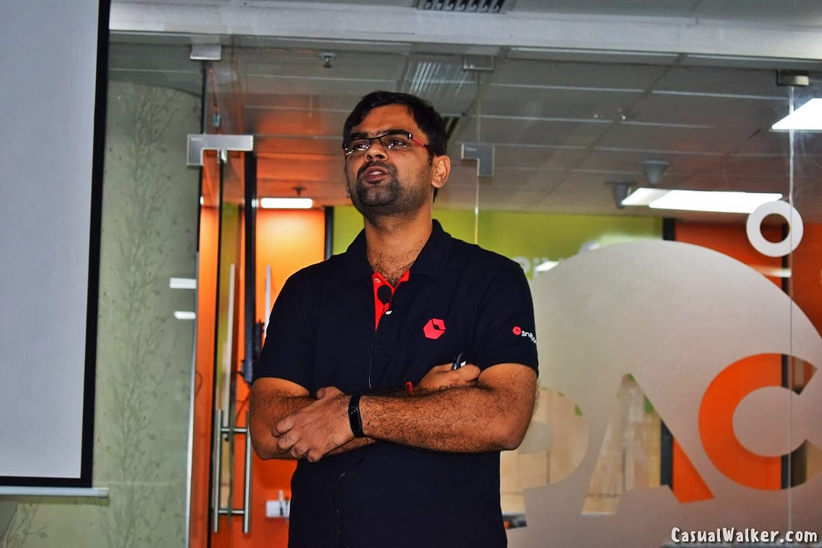 Snapdeal, Architecture Head & Ex-CTO Zomato — Prashant Parashar at CTO Talk — meetup photos and…