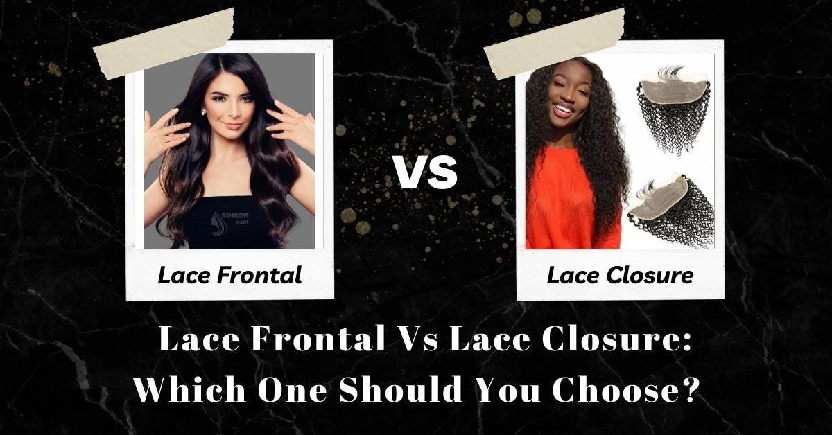 Lace frontal et closure cheap