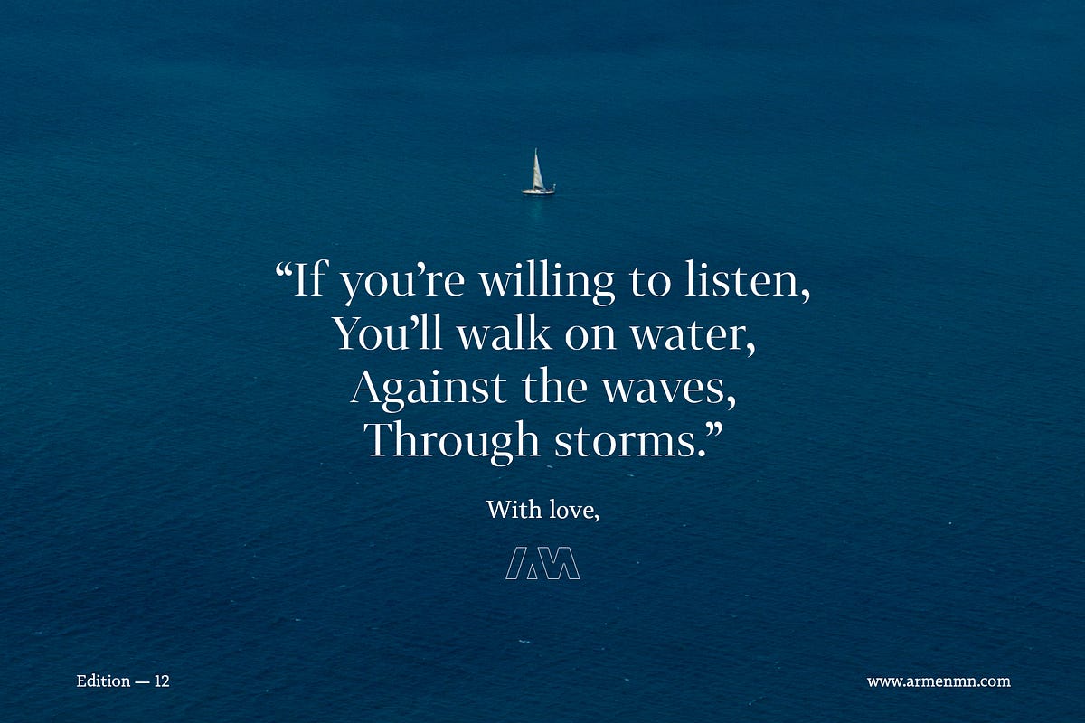 The Fear Of Silence. By Armen M. by Armen M Medium