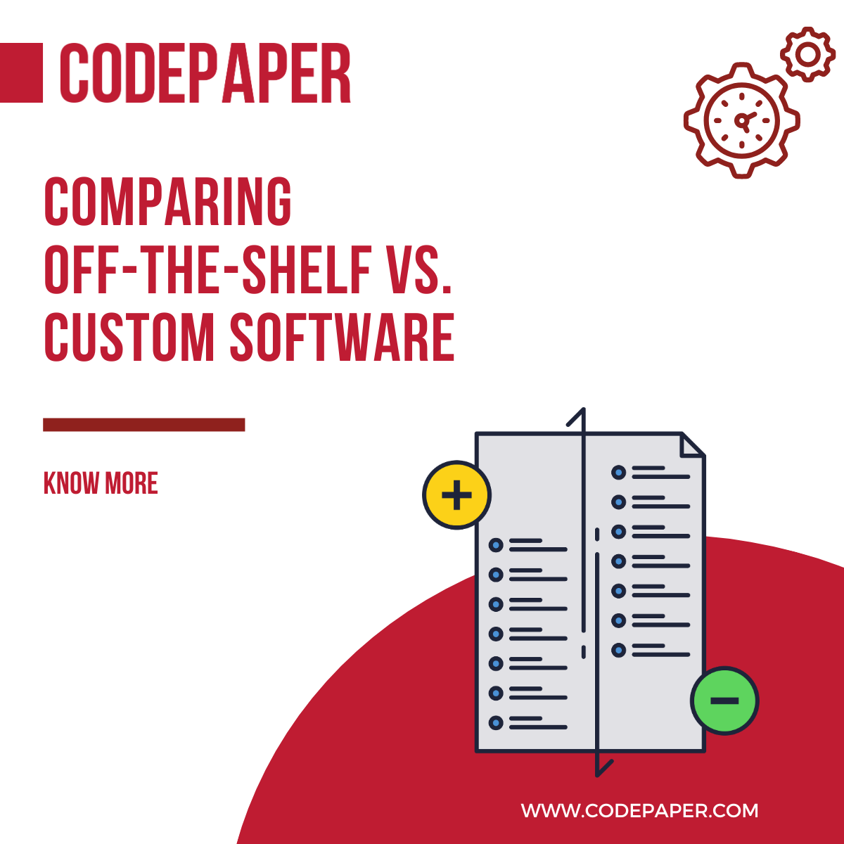 Comparing OfftheShelf vs. Custom Software Pros and Cons Codepaper