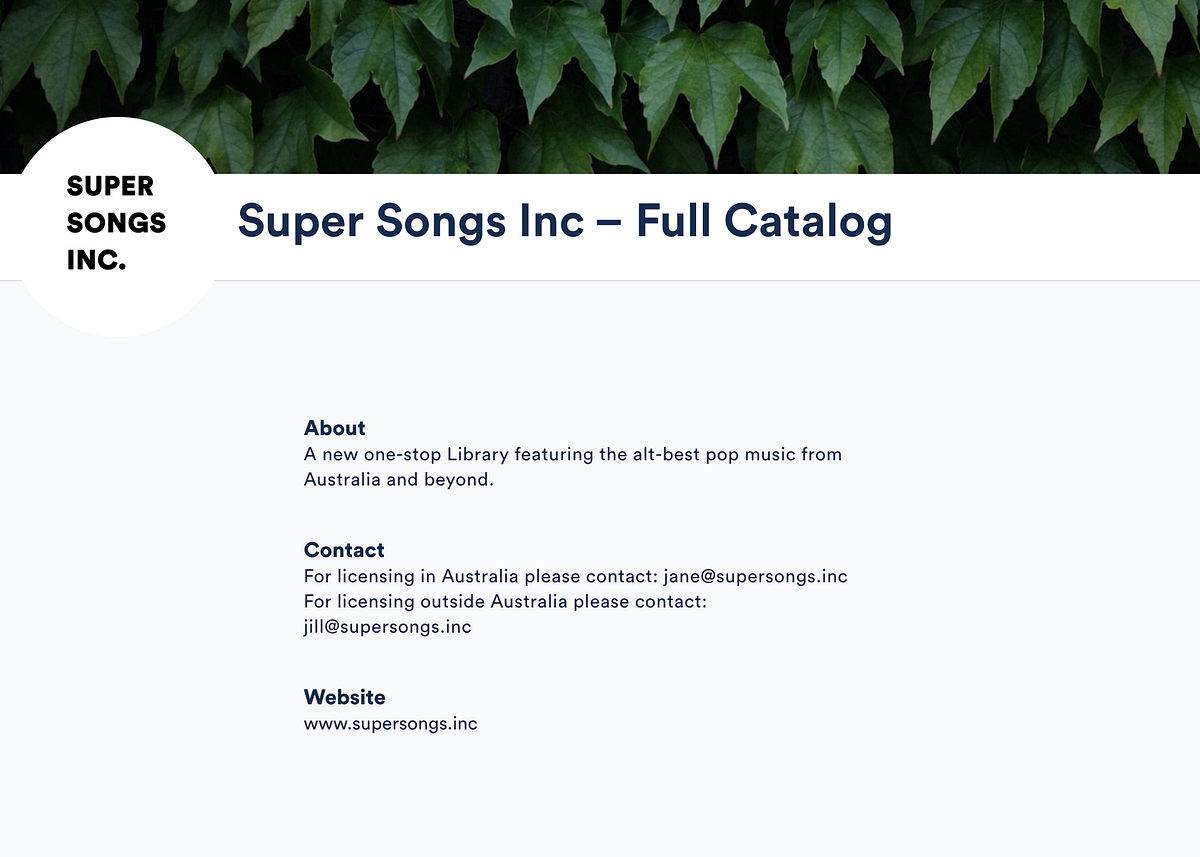 Five Must Haves for Your DISCO Catalog by Pete Nicholson The DISCO blog