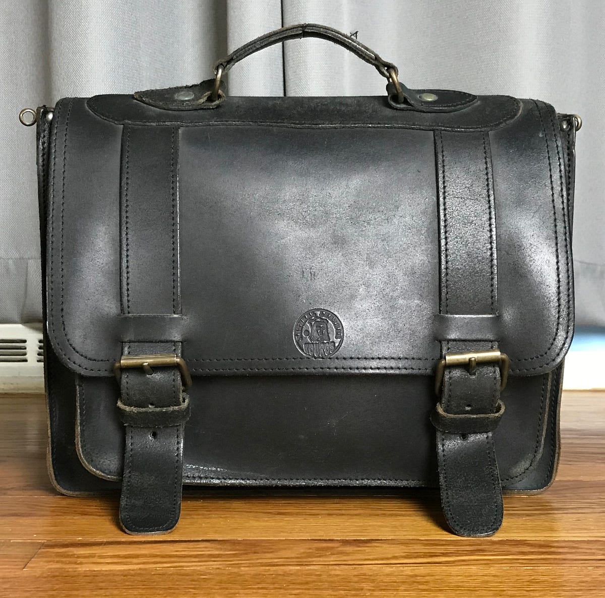 The Greek Briefcase. We spoke different languages, but still… by Dean