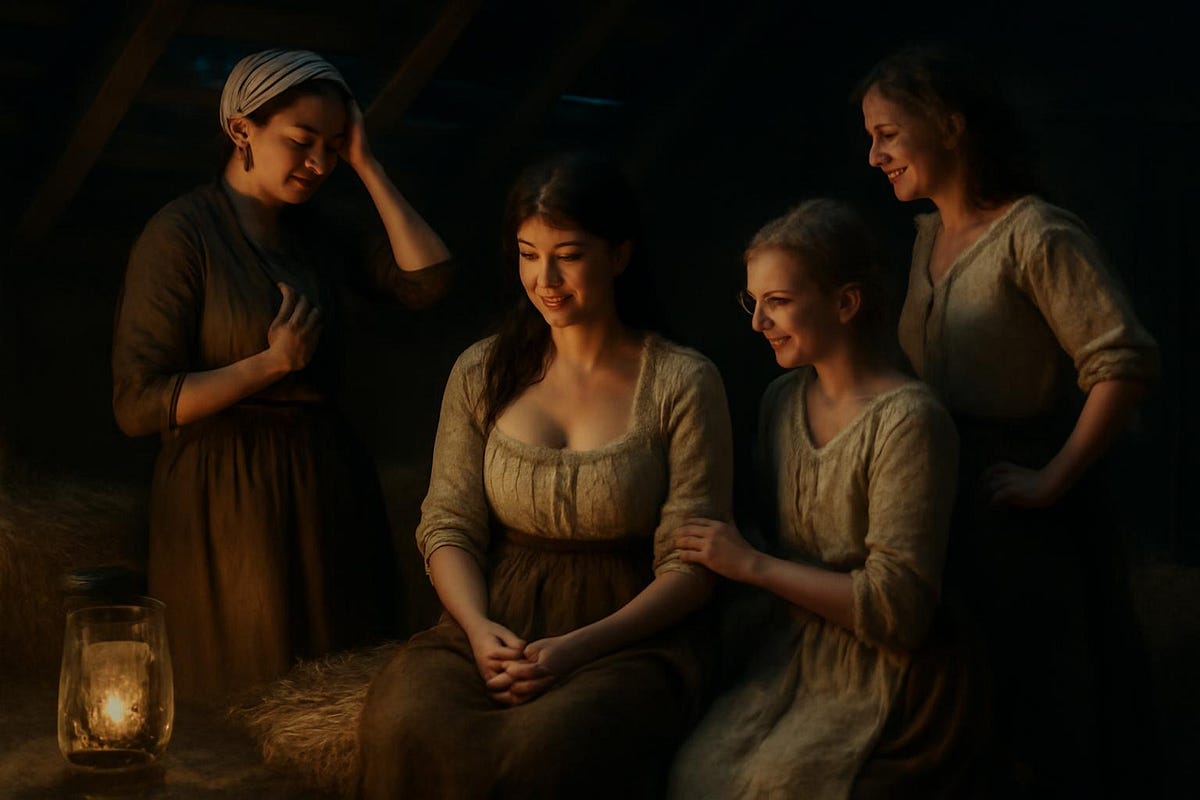 The dairymaids’ lesbian orgy. An excerpt from Tess of the…