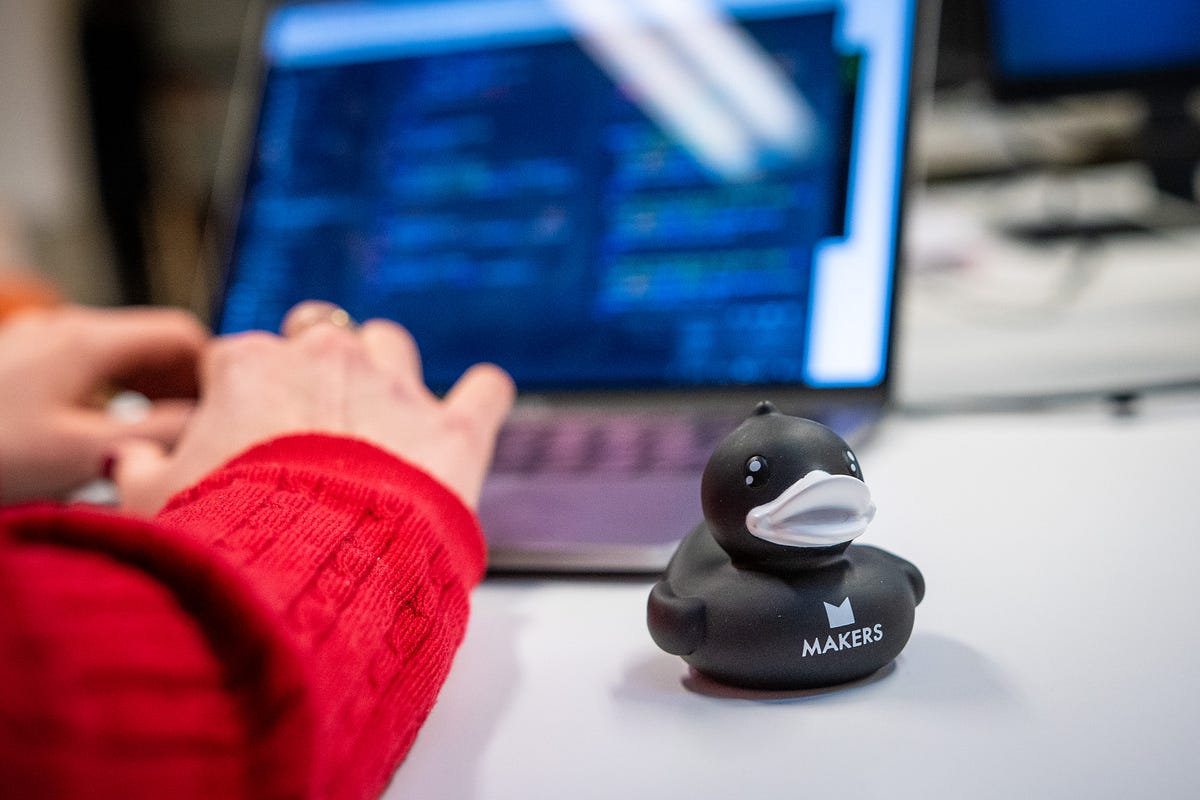 What is rubber duck debugging?. When you’re stuck on a coding problem… by Makers Medium