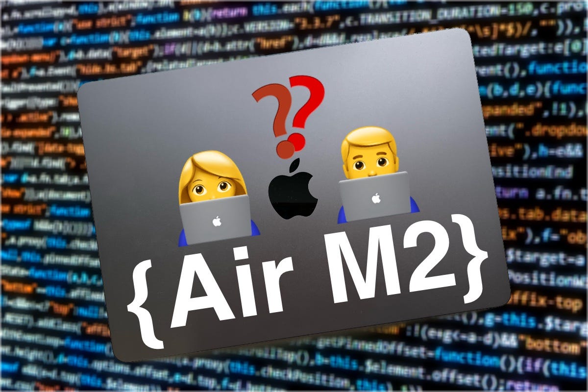 A Software Developer's Review Of The M2 MacBook Air | by Attila Vágó |  Level Up Coding