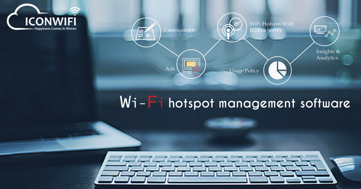 Best wiFi hotspot management software by icon Wi Fi Medium