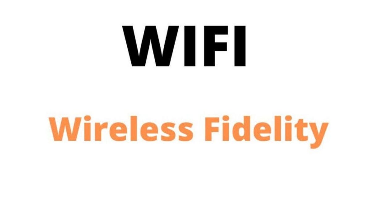 Full form of wifi wifi definition meaning and applications full