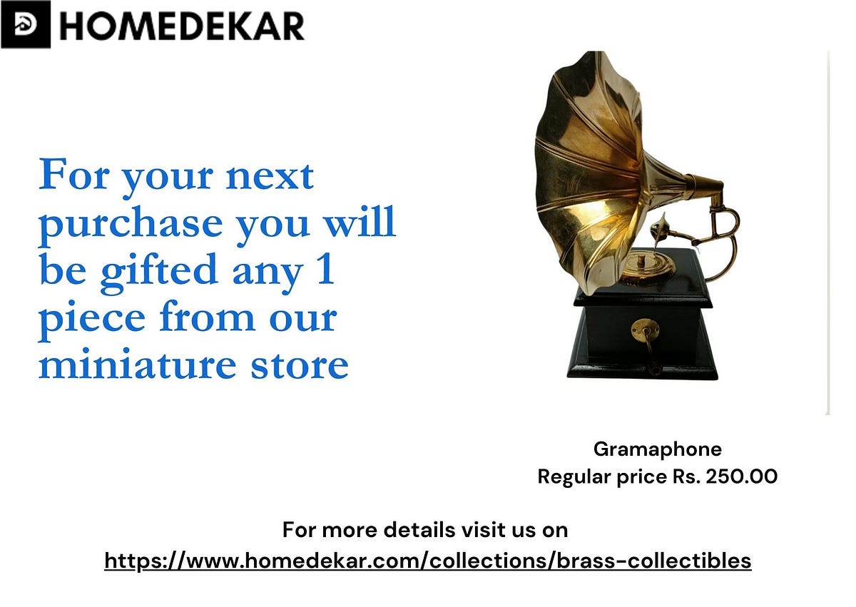 Online miniature store in Chennai Homedekar Medium