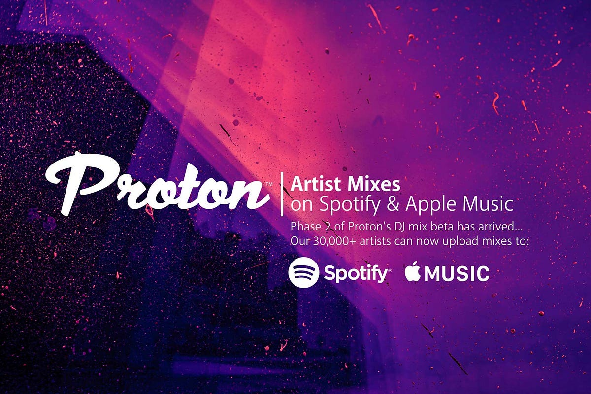 ARTIST MIXES Phase 2 of Proton’s DJ Mixes on Spotify & Apple Music by Jason Wohlstadter