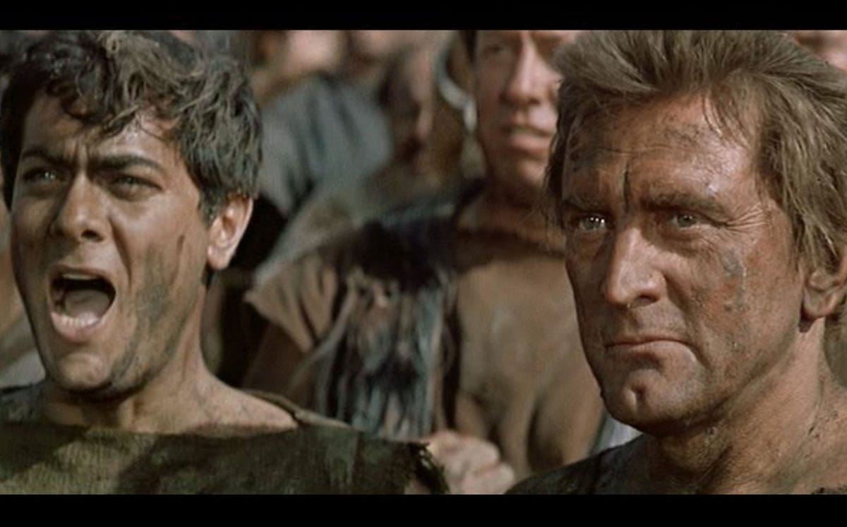We Are Spartacus!'': Identity and Rebellion in 'Spartacus (1960), 'Blade  Runner' (1982 , 2017) and the early 21st Century. | by Marc Barham | Medium