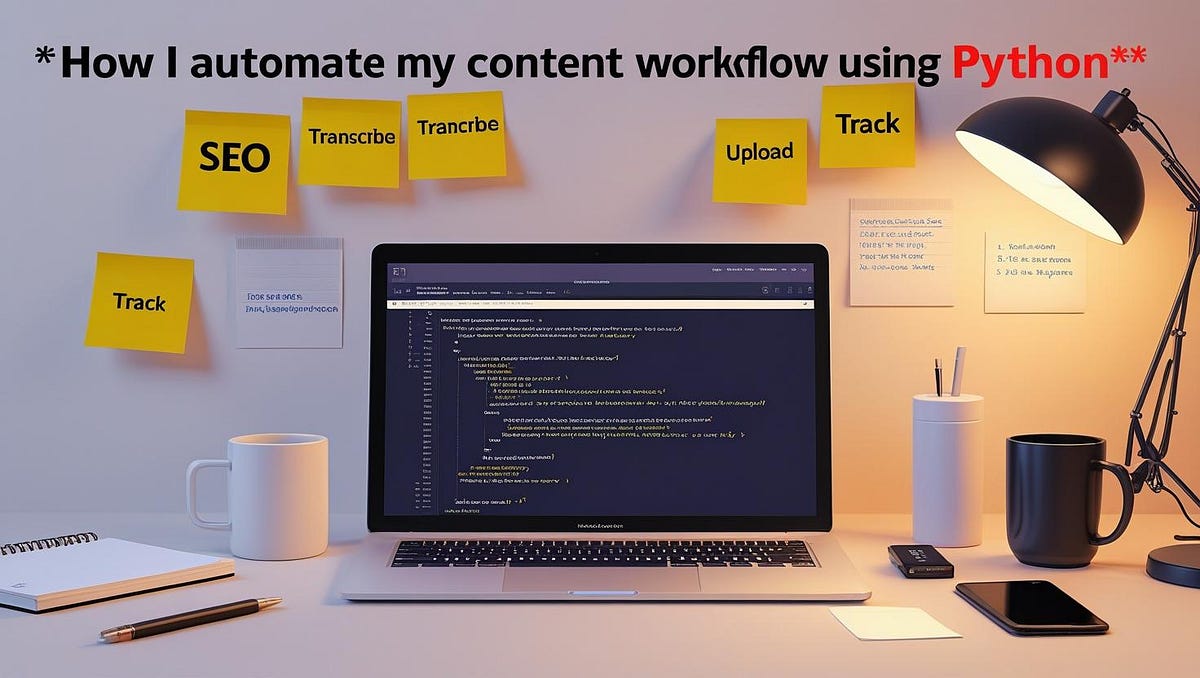 How I Automate My Content Workflow Using Python | Python in Plain English