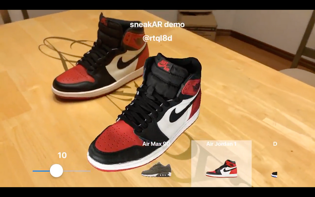 Nike transforms shoe boxes into interactive WebAR stories