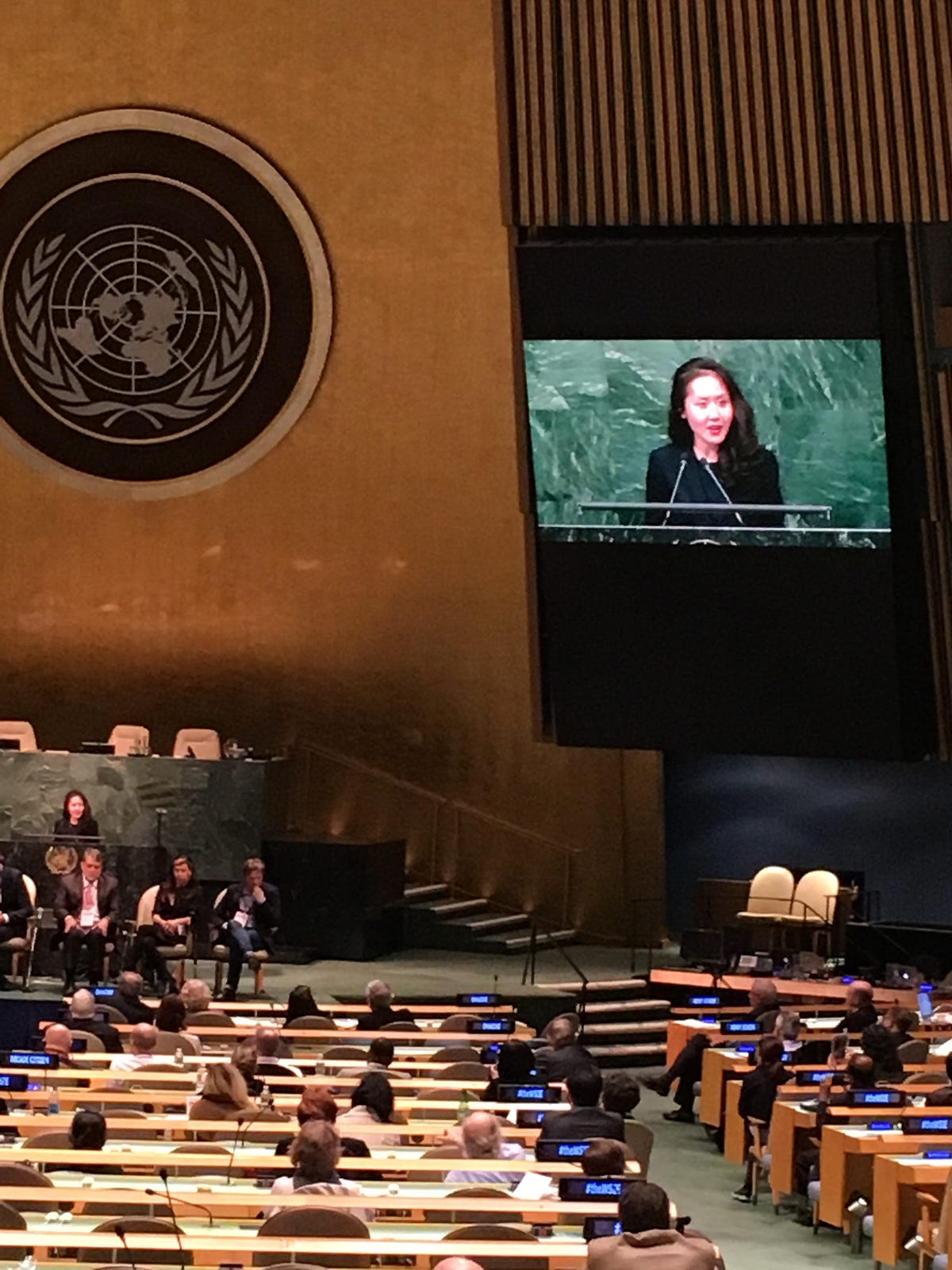American Audacity Speech In The General Assembly Hall At By Lindy 