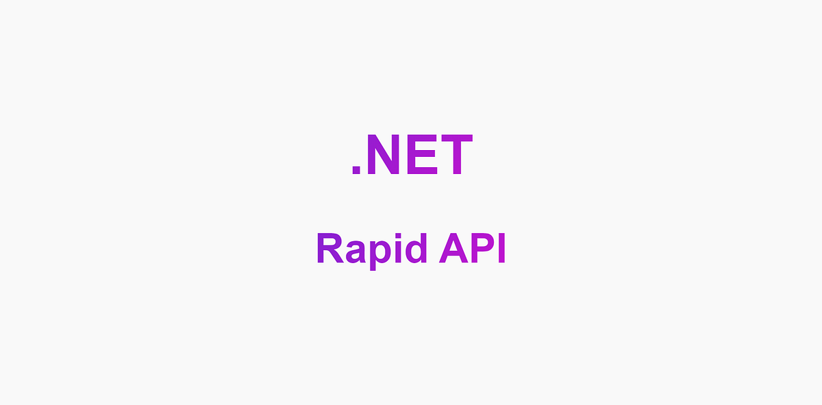 Creating your own project on RapidAPI using .Net 8 and c# | by Valentyn ...