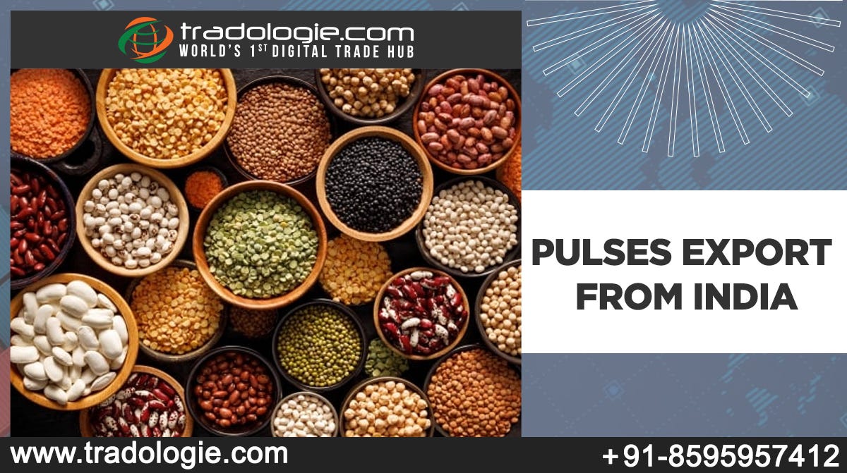Pulses Export From India Tradologie Medium