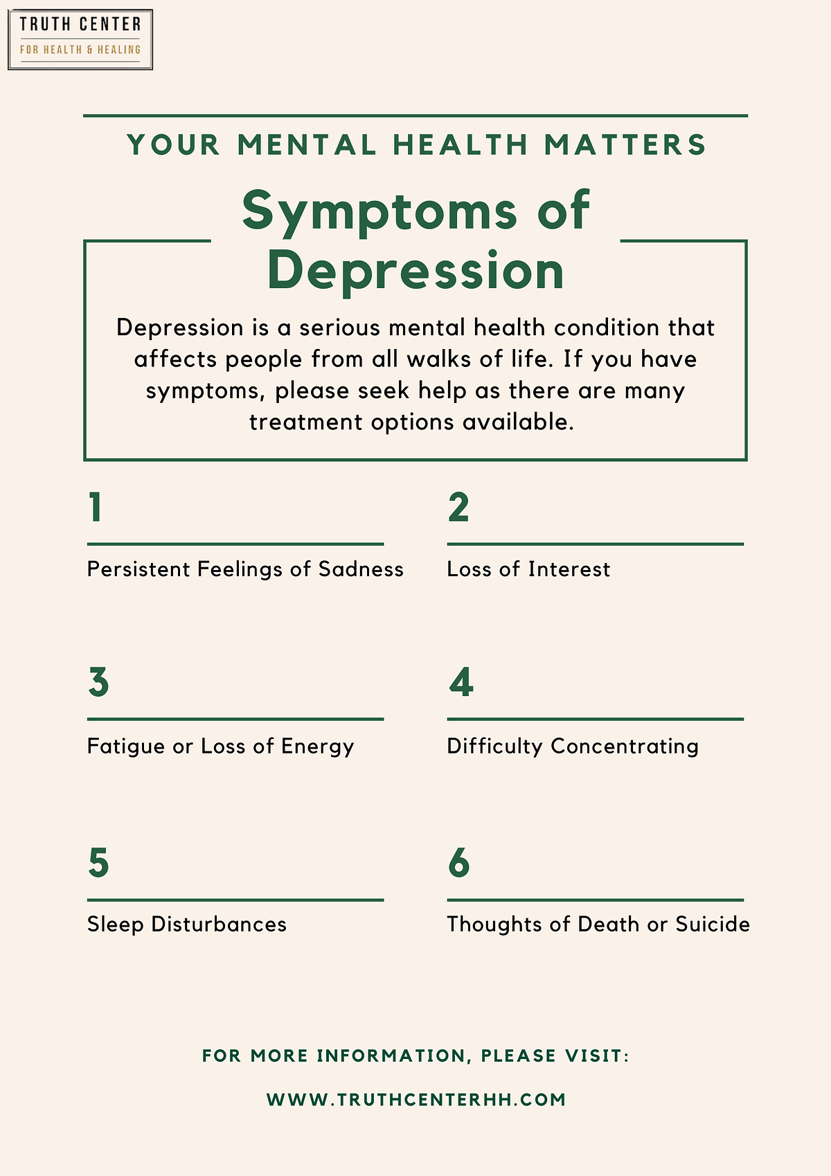 Healing from Within: How Therapy Can Combat Depression - Truth Center ...