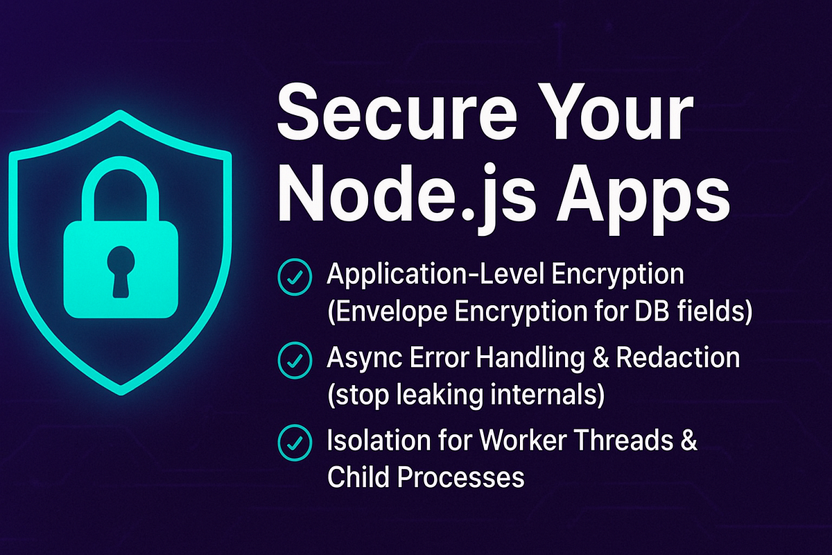 Secure Your Node.js App from the Inside Out | by ABK | JavaScript in Plain  English