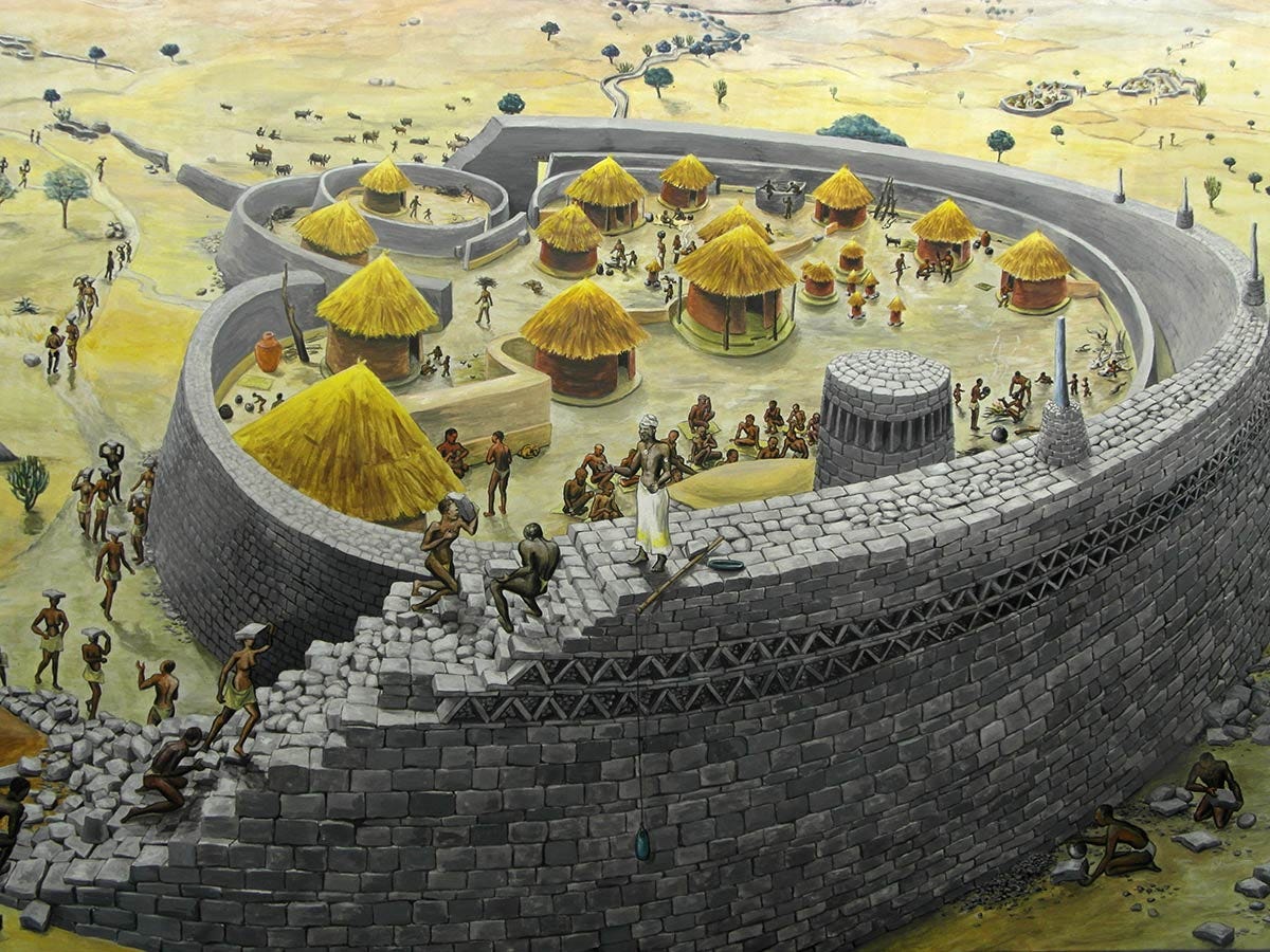 THE GREAT ZIMBABWE : AFRICAN HISTORICAL TRADING EMPIRE. | by GEORGE T ...