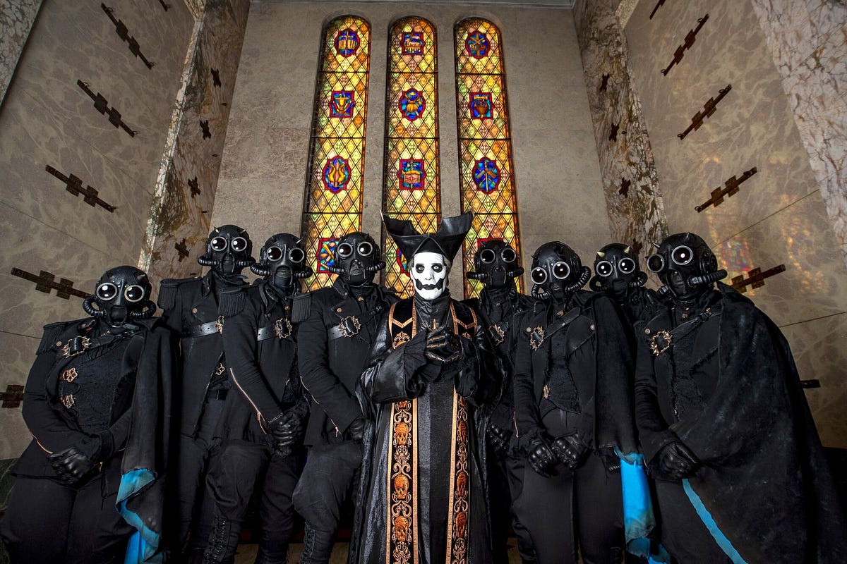 Ghost Band Merch. Ghost is a Swedish rock band that was… by Ghost Band Merch Medium