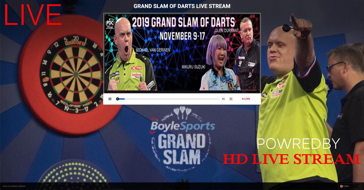 Watch)++ Grand Slam of Darts Free Live Stream by Ufc Live Medium