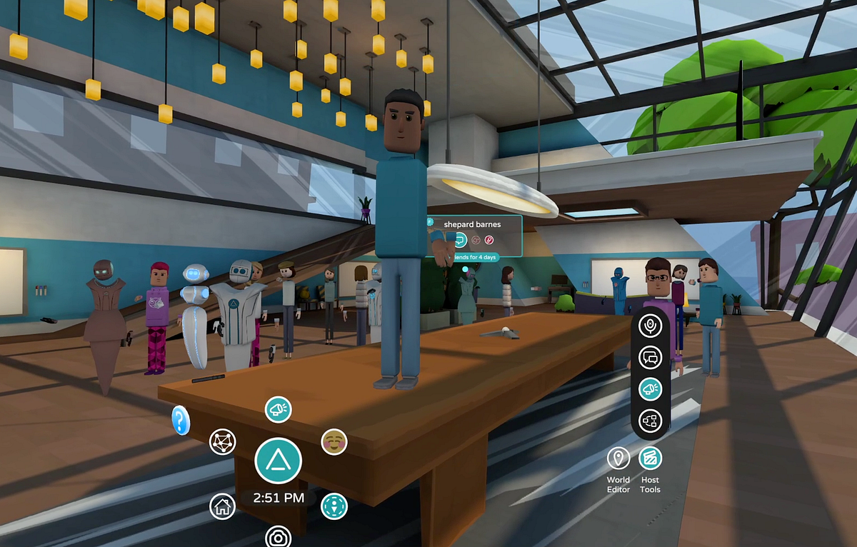 Teaching and Presenting in a VR Class | by Steven King | UNC Blue Sky ...