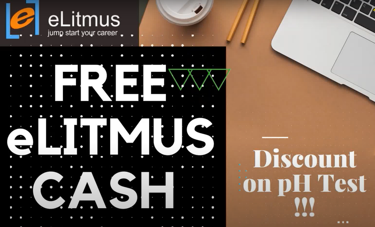 Free eLitmus Cash + Discount on pH Test !!! EXCLUSIVE by Aryaveer