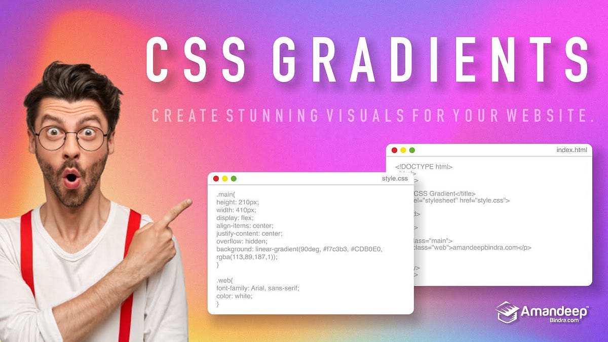 Top 27 CSS Linear Gradients Code 🚀 — Create Stunning Visuals for Your ...