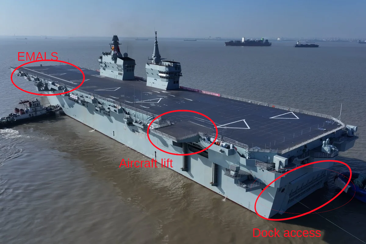 076 Sichuan amphibious assault and drone carrier.
