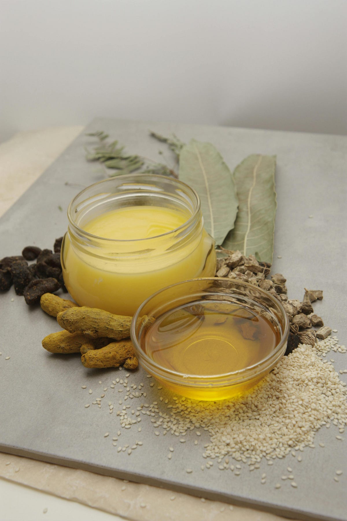 Difference between oil and ghee. Both oil and ghee are types of fat ...