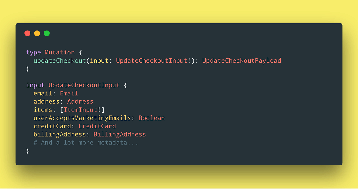 GraphQL Mutation Design: Anemic Mutations | by Marc-André Giroux | Medium