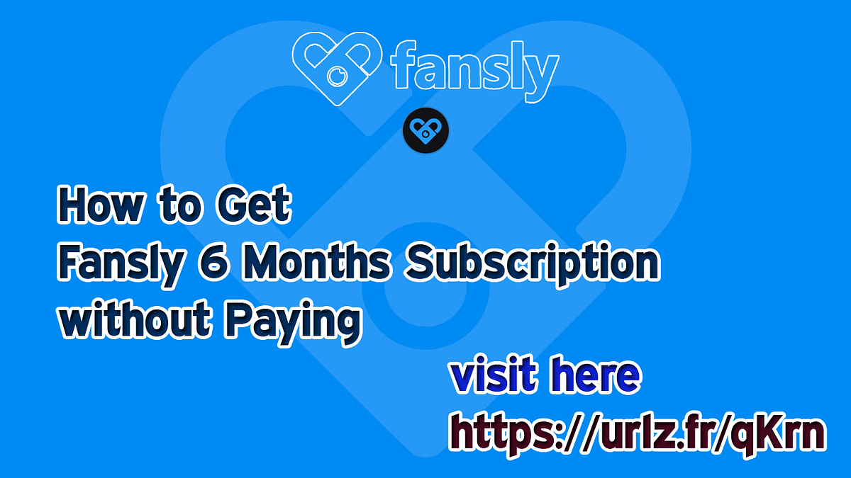 How to Get Fansly 6 Months Subscription without Paying  by Vynnyrain 