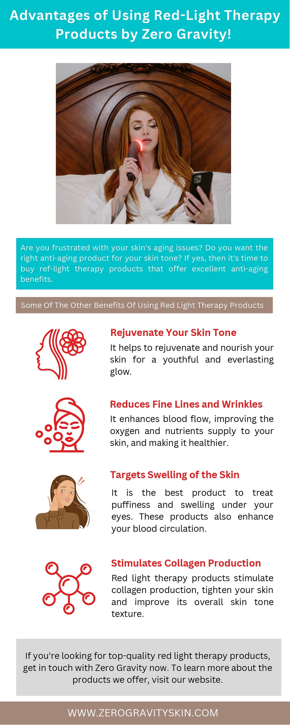 Advantages of Using Red-Light Therapy Products — Zero Gravity! | by ...