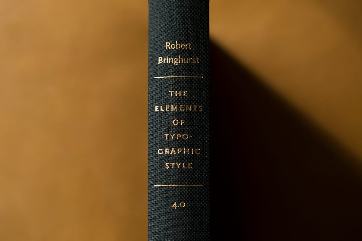 A Refutation of The Elements of Typographic Style | by Sam Potts | re ...