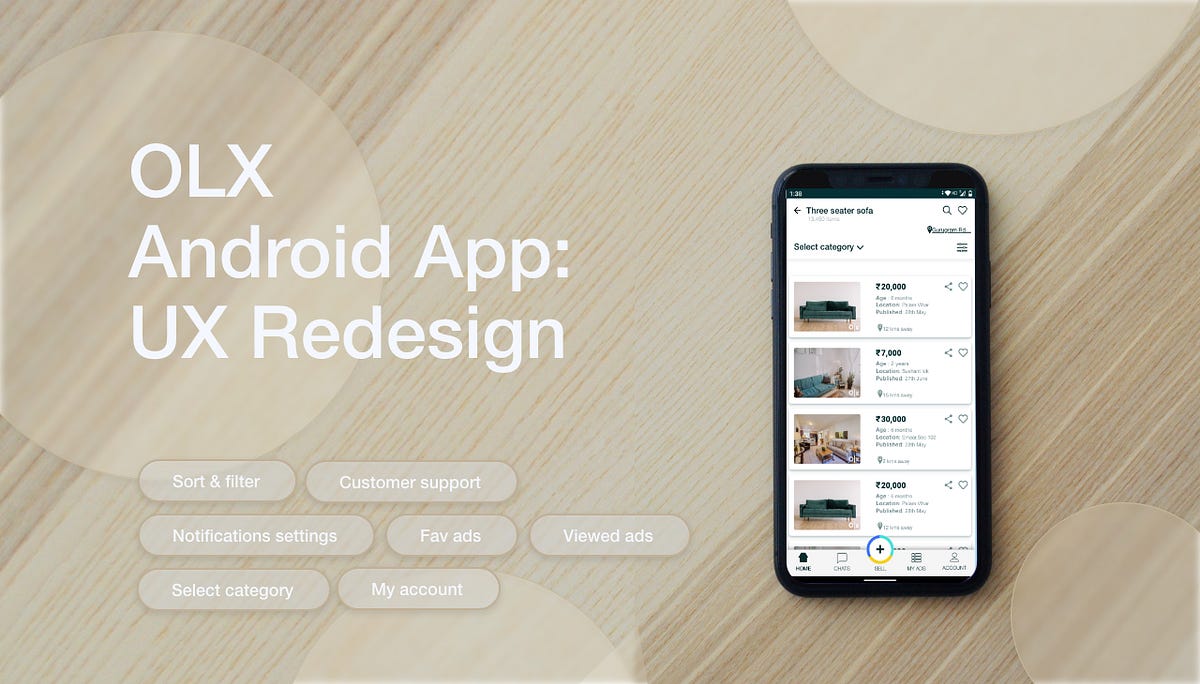 OLX Android app: User Experience Redesign - Anjali - Medium
