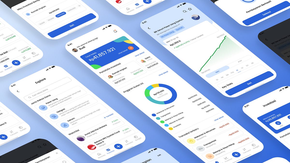 UI/UX Case Study — Beginner-friendly money management and investing ...
