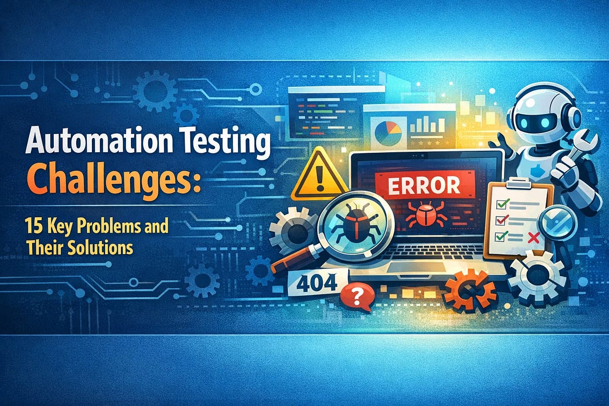 Top 15 Automation Testing Problems and Practical Solutions | by ...